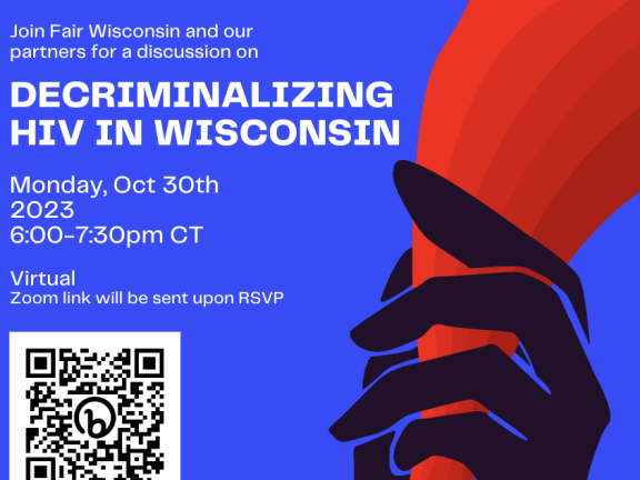 Decriminalizing Wisconsin Event Logo Graphic