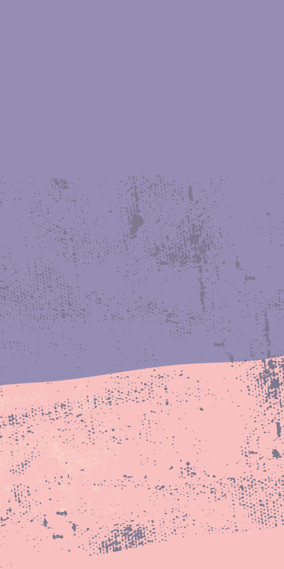 Purple and pink background divided horizontally by a wavy line with noise speckles on top.