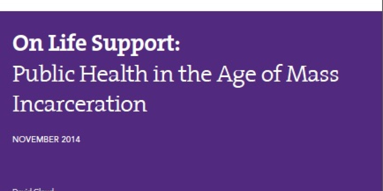 On Life Support: Public Health in the Age of Mass Incarceration, David  Cloud, Vera Institute of Justice (2014)
