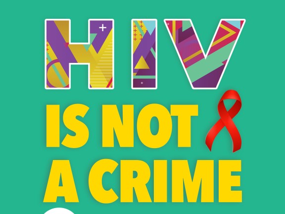 The Abolition of HIV Criminalization Logo Graphic