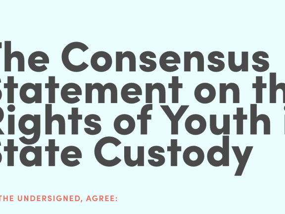 Title of the SHYAC Consensus Statement on light blue background.