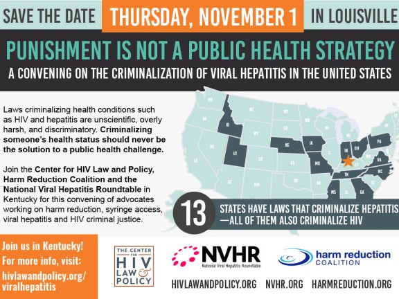 Viral Hepatitis Meeting in Louisville Save the Date Card