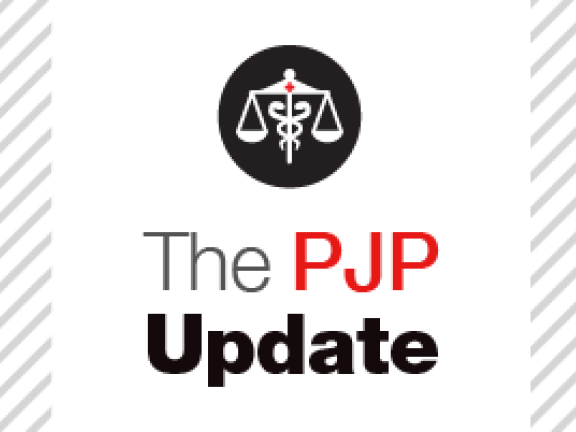 The PJP Update Newsletter Logo