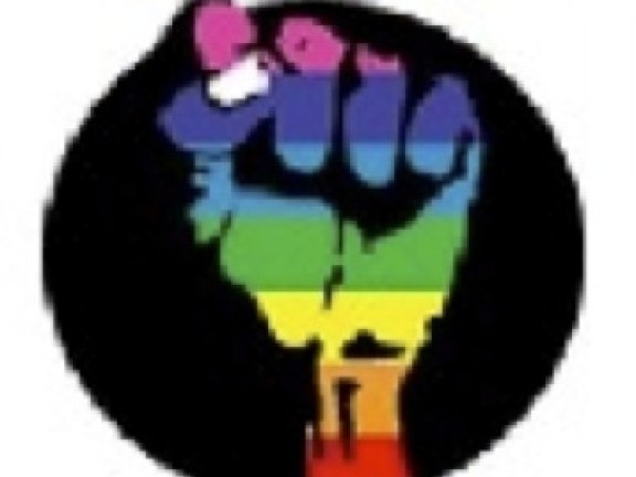 Rainbow fist