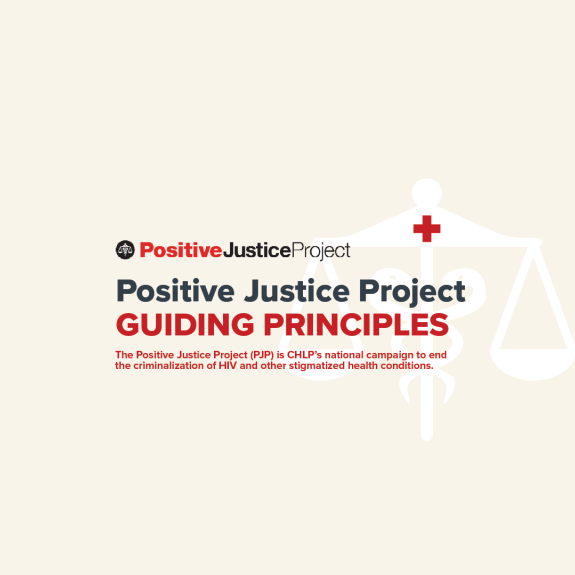 Screenshot of the PJP Principles first page with PJP logo, document title in red and black type. 