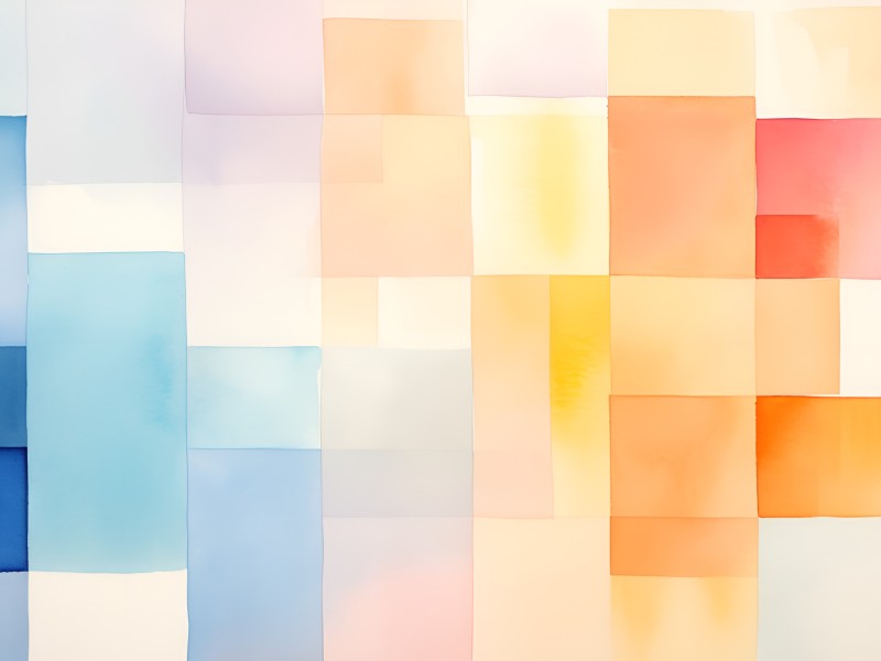  Licensed  Save to Library  Preview Crop  Find Similar  Expand Image   FILE #:  633943366 Transparent overlapping square design in pastel rainbow colors on white background