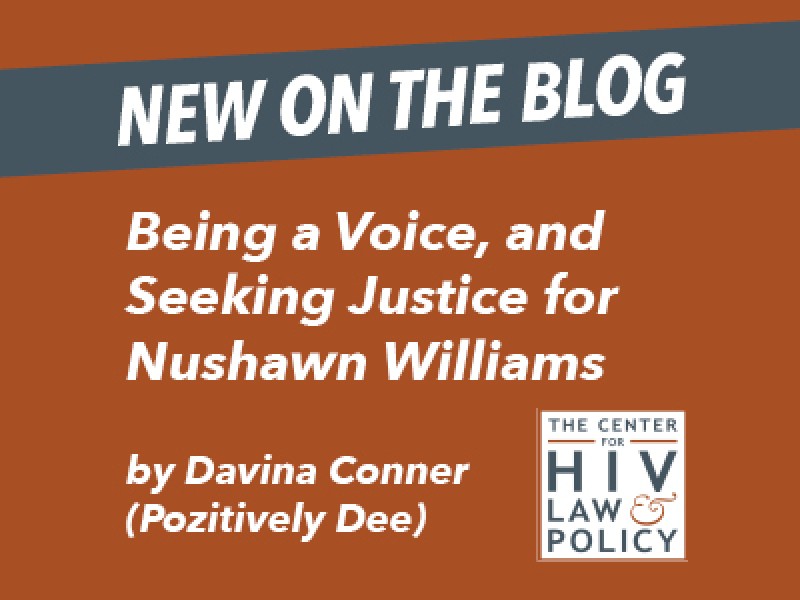 Justice for Nushawn Blog Logo Graphic