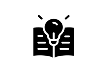 book with lightbulb icon
