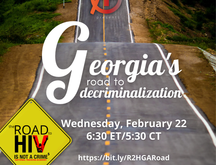 Road to HINAC5:  Georgia’s Road to Decriminalization  Logo Graphic