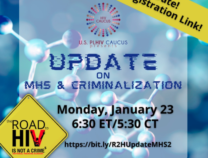 Update on MHS & Criminalization Logo Graphic