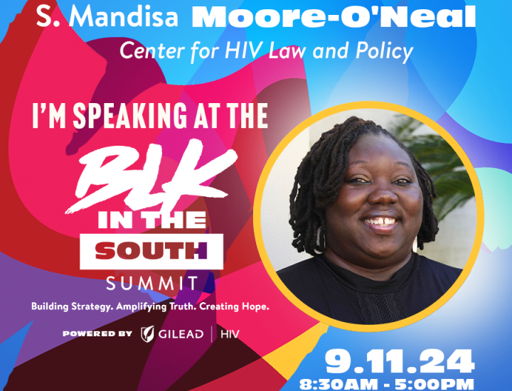 BLK in the South Summit Logo Graphic with Mandisa headshot