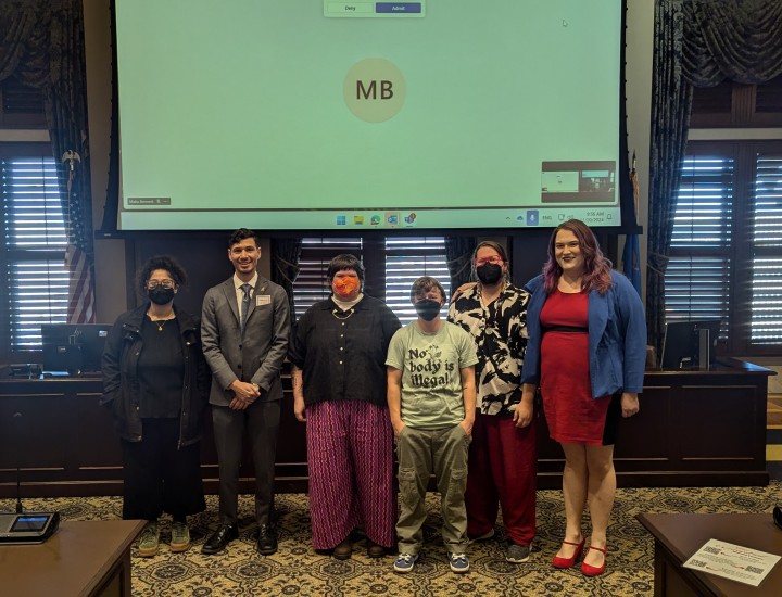 Policy and legal groups gathered for a community interim study about HIV at the Oklahoma State Capitol on Wednesday, November 20.