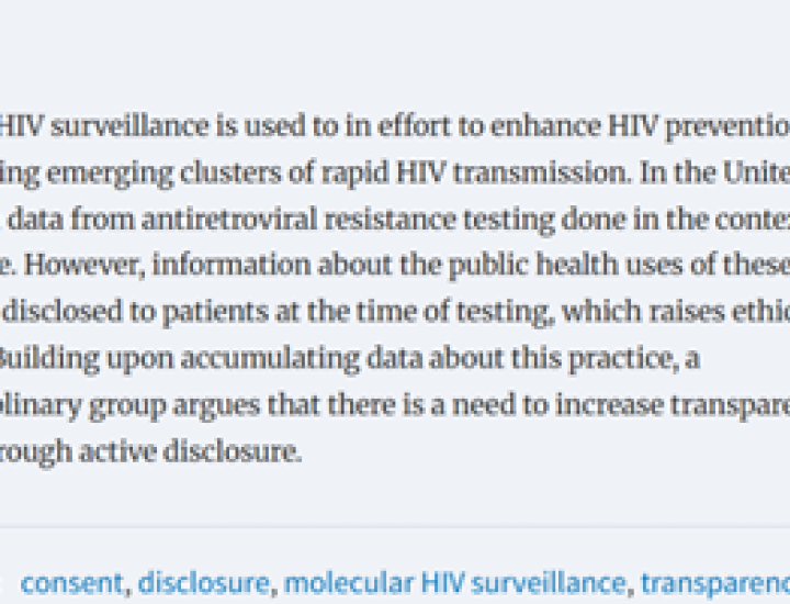 Image of Abstract: Achieving Greater Transparency Resource