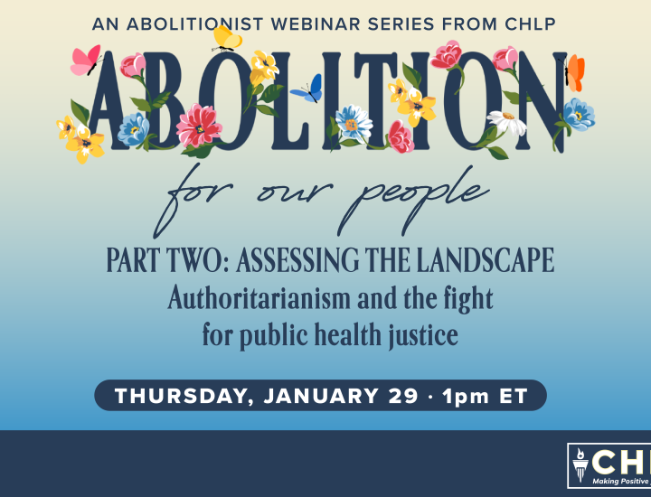 Blue yellow gradient with Abolition in large letters with flowers and butterflies and event details in dark blue type.