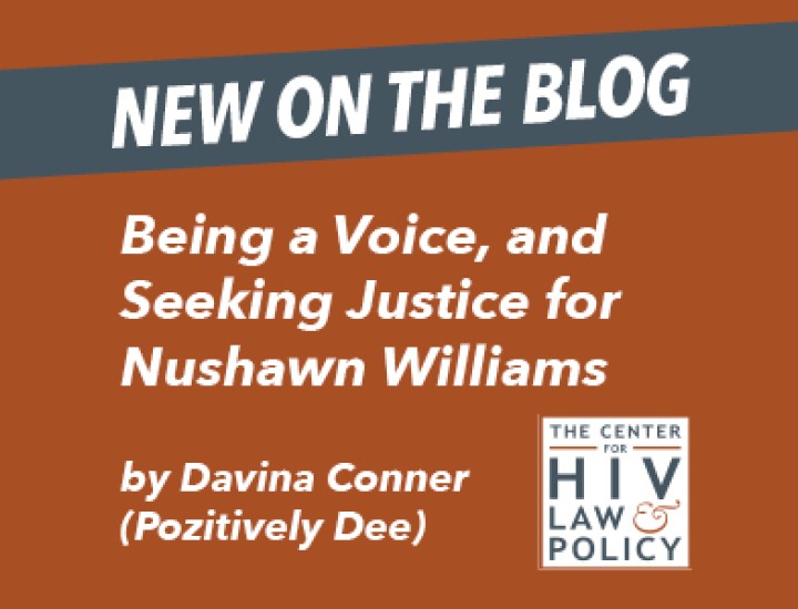 Justice for Nushawn Blog Logo Graphic