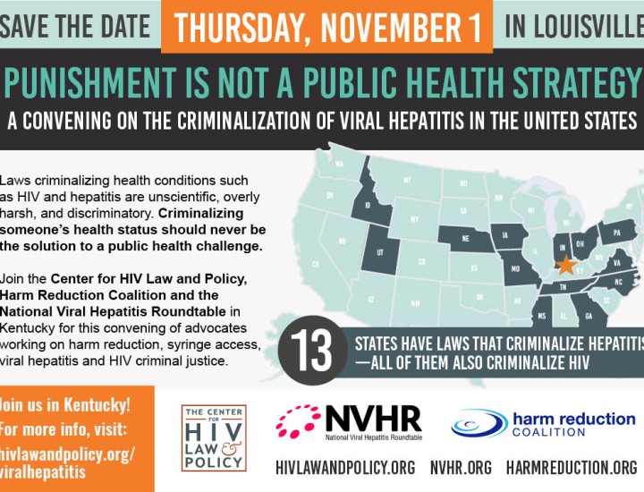 Viral Hepatitis Meeting in Louisville Save the Date Card
