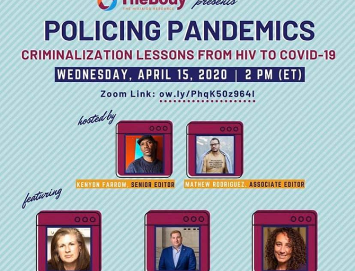 Infographic for Policing Pandemics