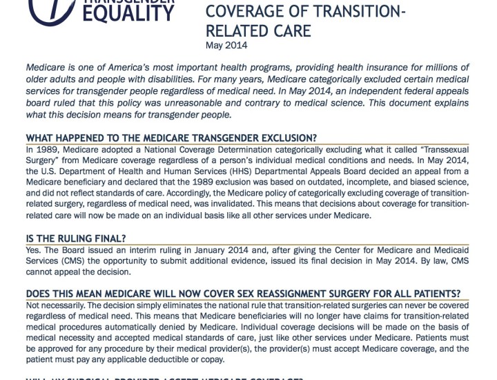 Fact Sheet on Medicare Thumbnail