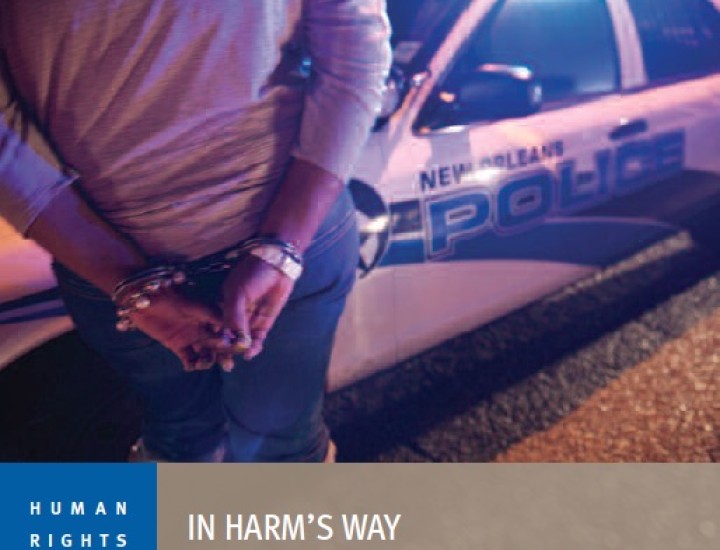 In Harm's Way report Cover